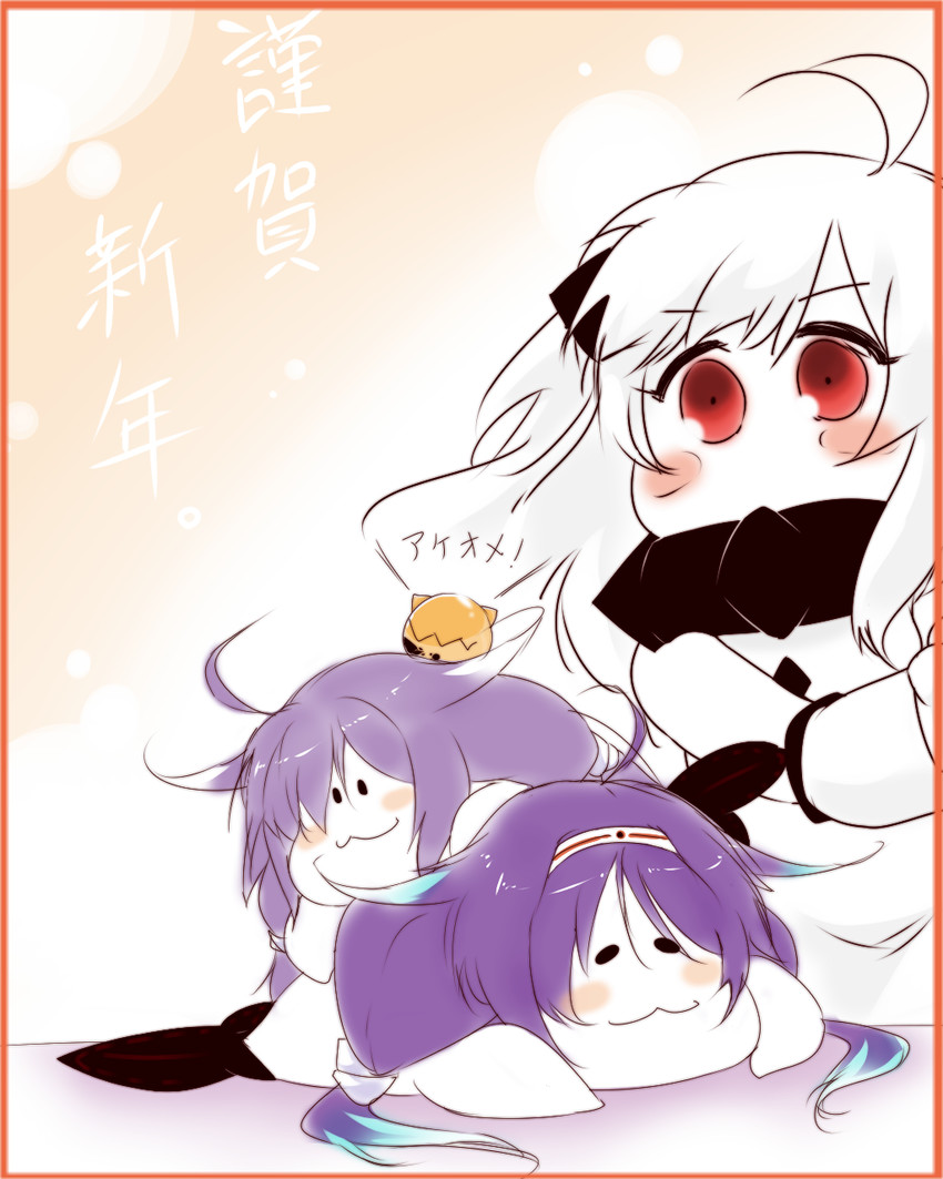 northern ocean princess, taigei, and ryuuhou (kantai collection) drawn by dandara_(karakure)