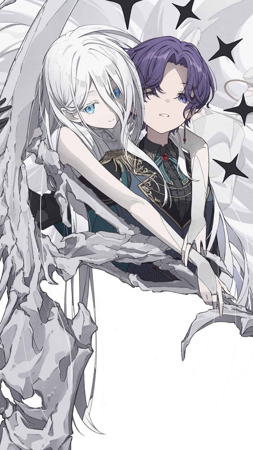 asahina mafuyu and yoisaki kanade (project sekai) drawn by asunaro_(vxsz5k_mamun)