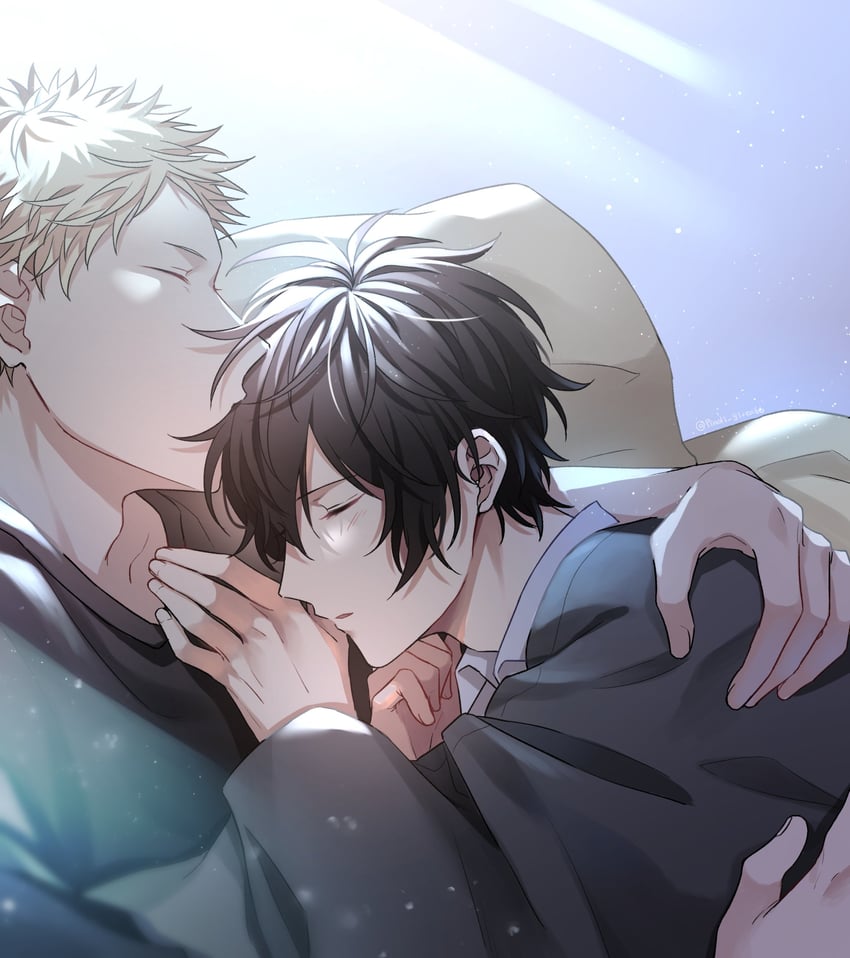 murata ugetsu and kaji akihiko (given) drawn by pinoli_(pinoli66)