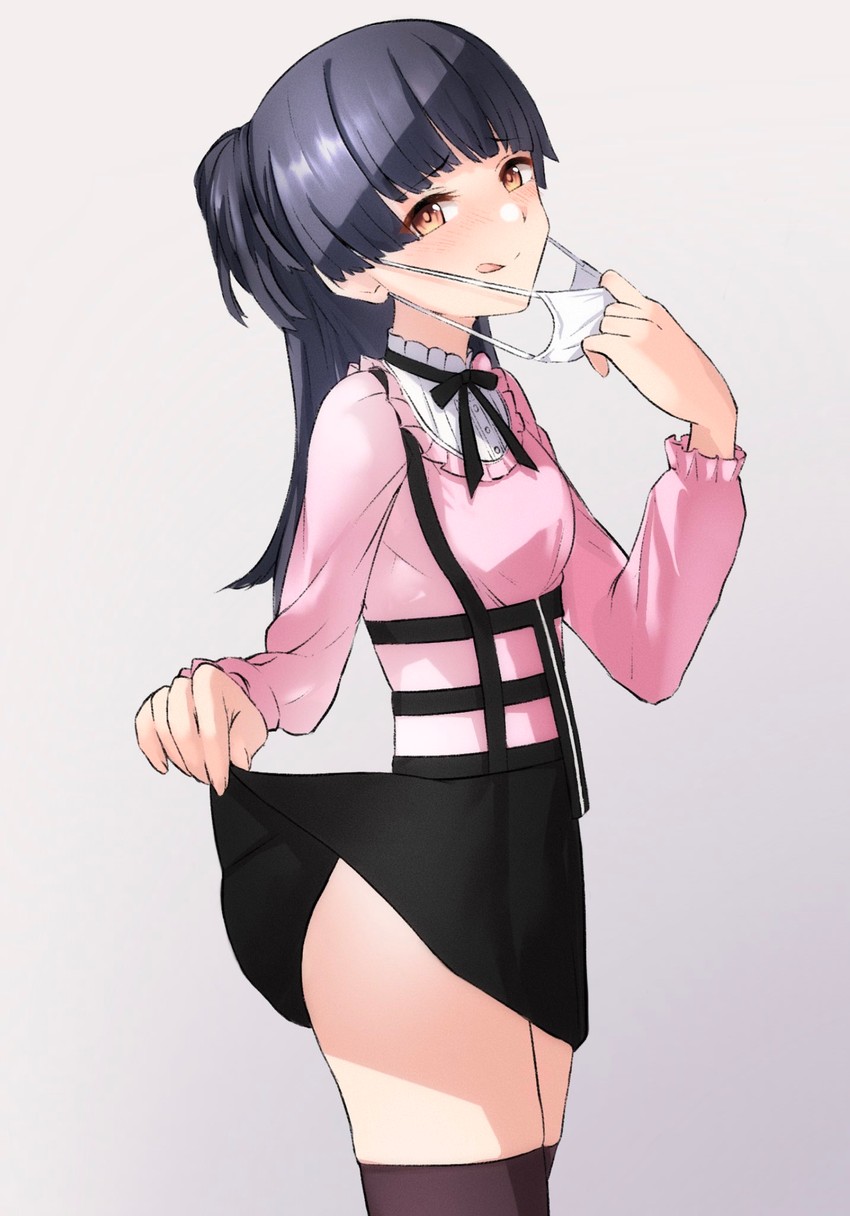 mayuzumi fuyuko (idolmaster and 1 more) drawn by misakichintin