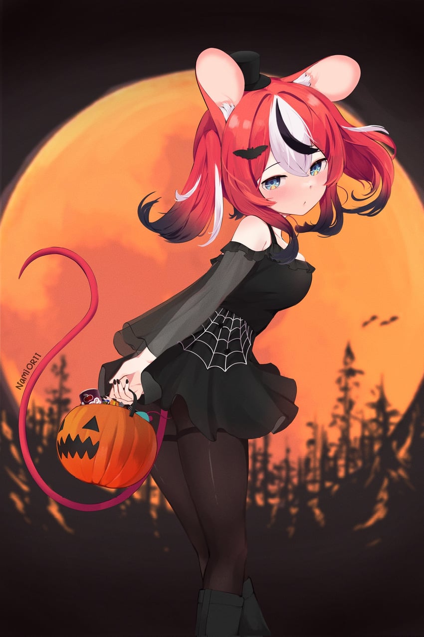 hakos baelz (hololive and 1 more) drawn by namiorii