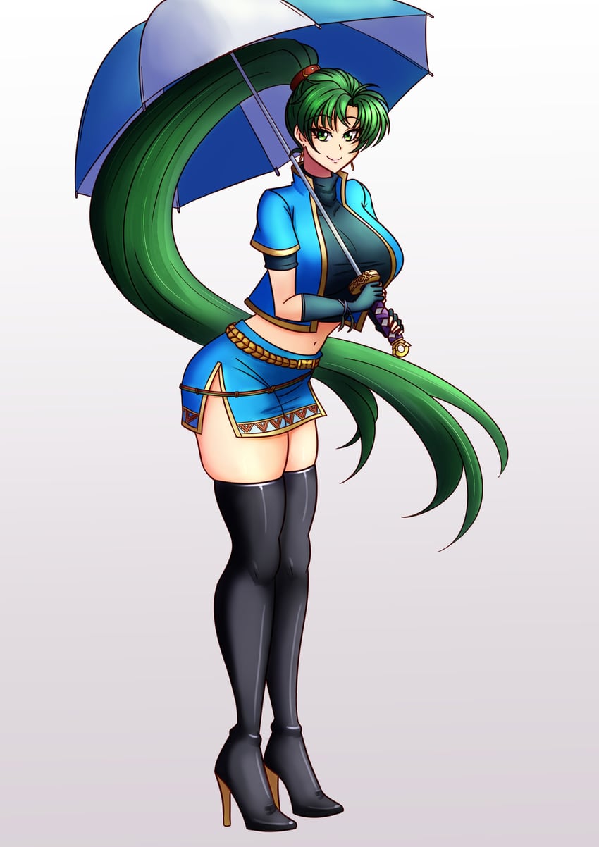 lyn (fire emblem and 1 more) drawn by will_(willanator93)