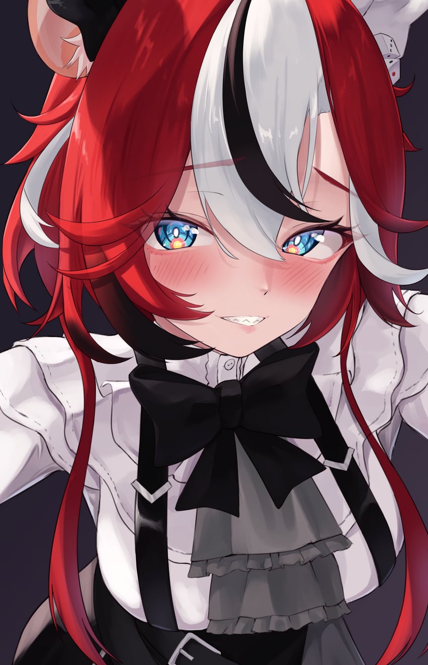 hakos baelz (hololive and 1 more) drawn by ilie_ilie