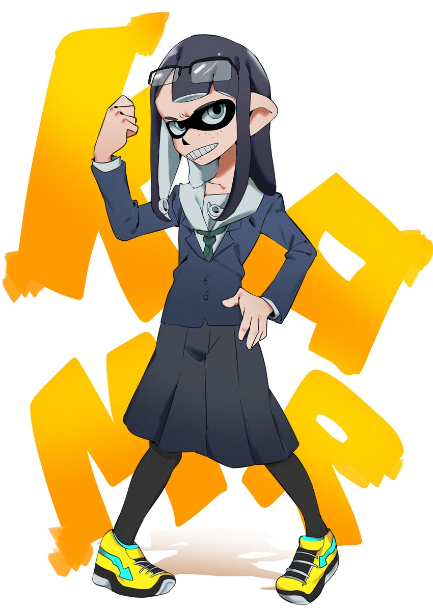 kanamori sayaka (splatoon and 1 more) drawn by takao_(88499191)