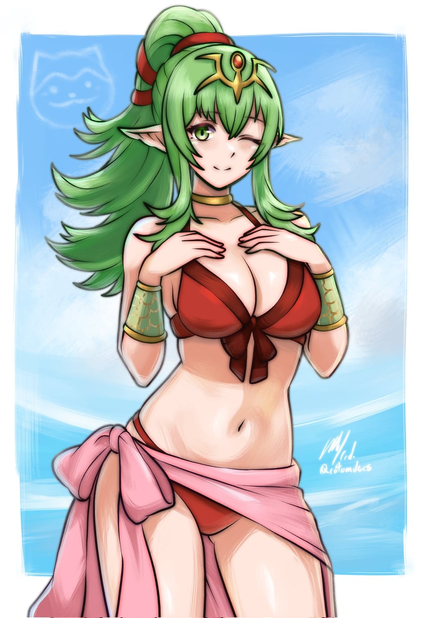 tiki and sommie (fire emblem and 2 more) drawn by rotomdocs