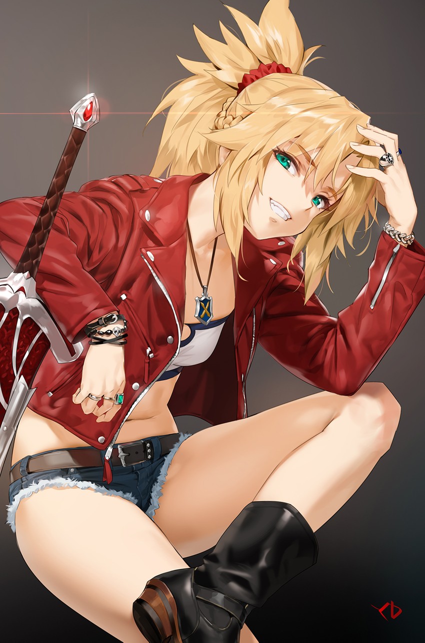 mordred (fate and 1 more) drawn by yd_(orange_maru)