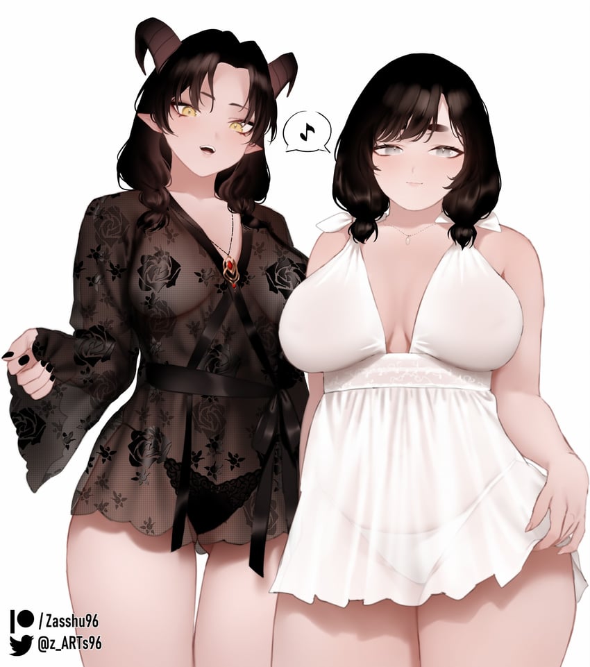 ange (original) drawn by zasshu