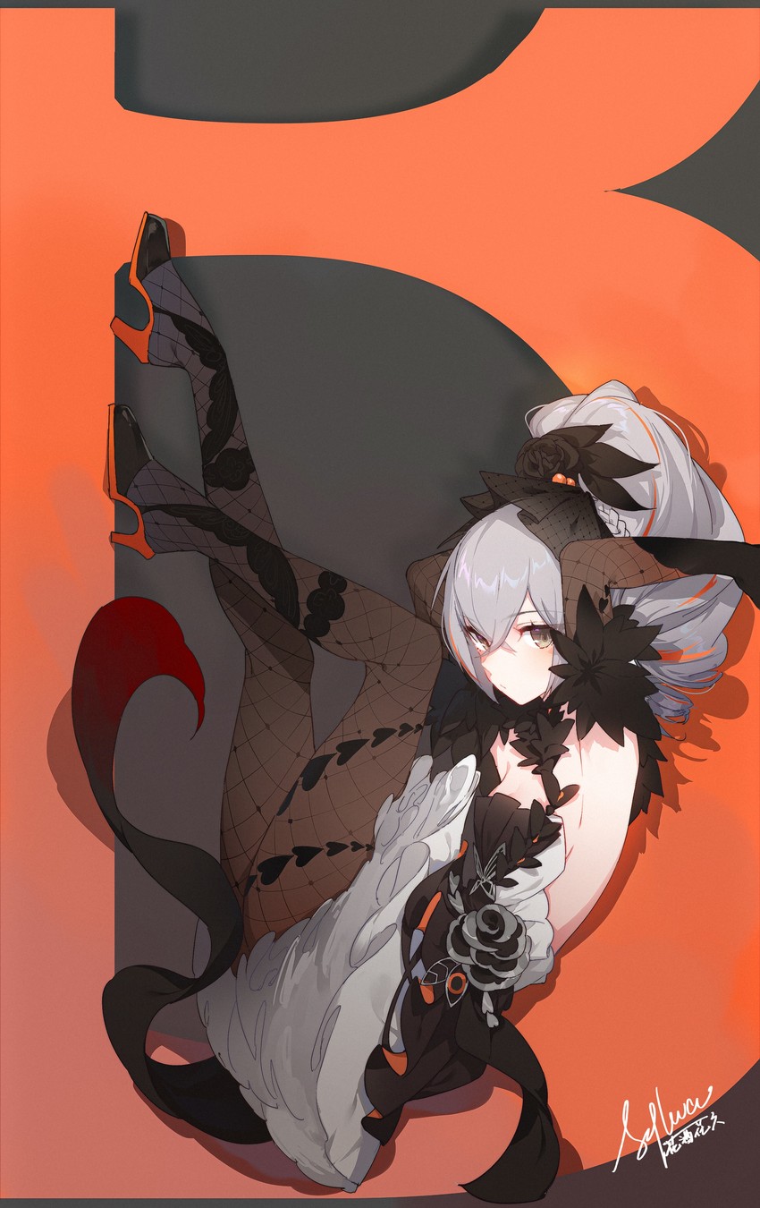 bronya zaychik (honkai and 1 more) drawn by sylvia_(huajiuhuajiu)