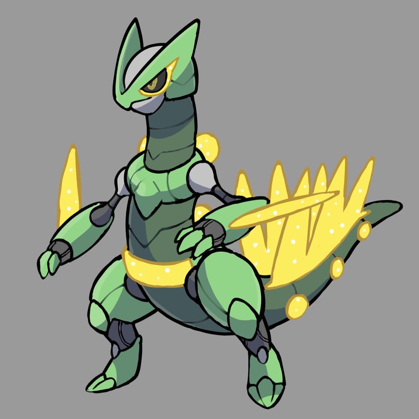 sceptile (original and 1 more) drawn by rgreywind