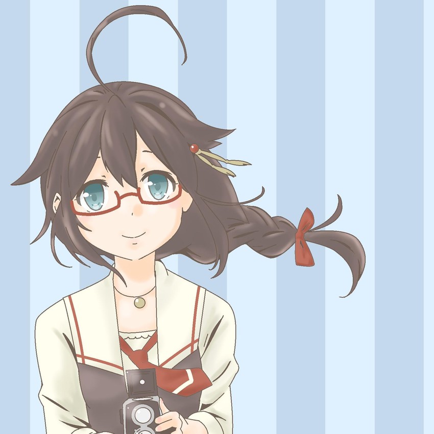 shigure and shigure kai ni (kantai collection) drawn by pot-de