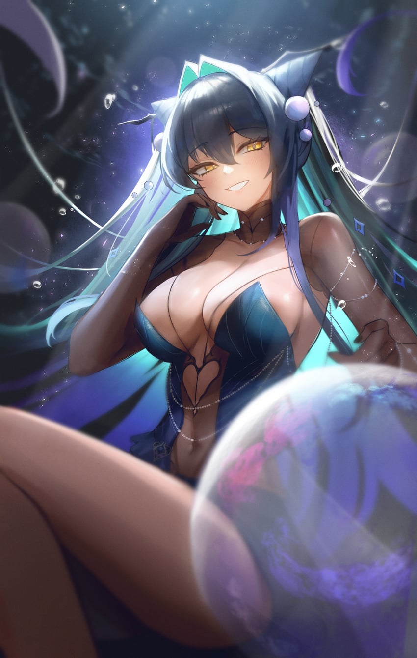 little mermaid (goddess of victory: nikke) drawn by maviss_03