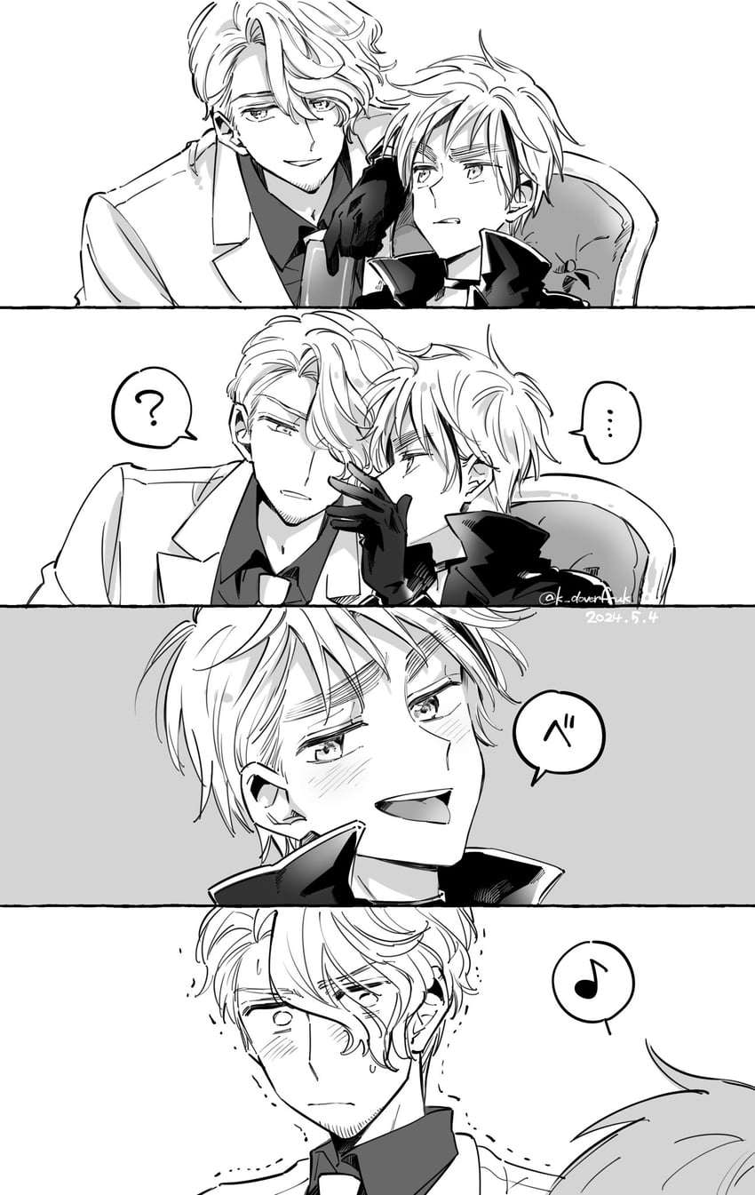 united kingdom and france (axis powers hetalia) drawn by rarecheese6262
