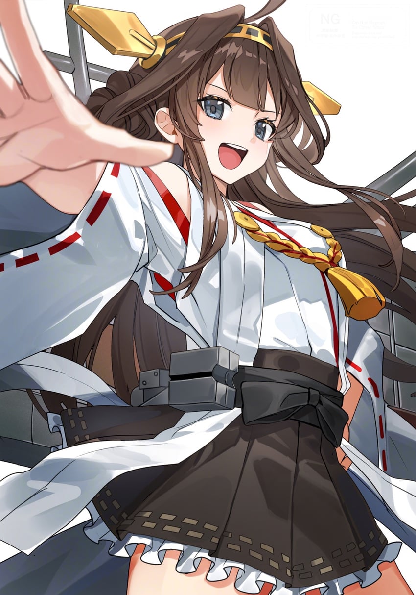 kongou and kongou kai ni (kantai collection) drawn by tsugutoku