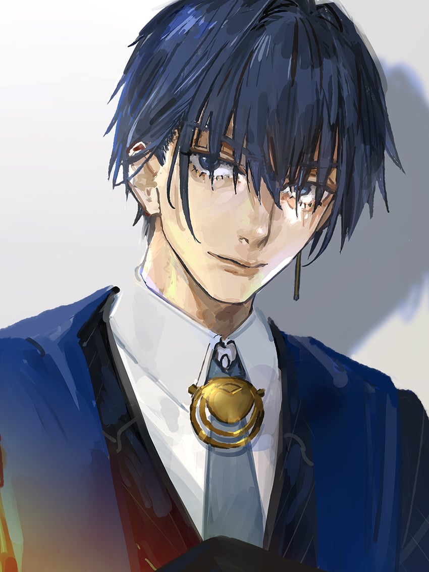 ouro kronii and ouro krono (hololive and 1 more) drawn by wada_arco