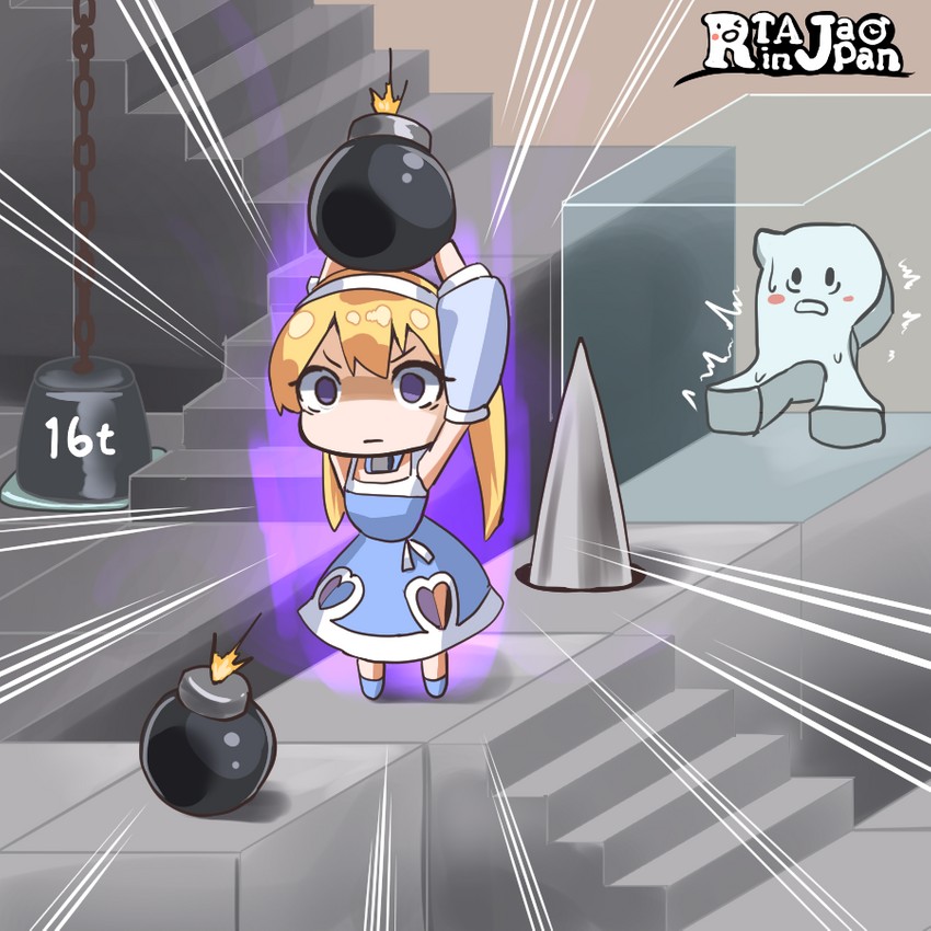 rta-chan (rta in japan) drawn by monikano