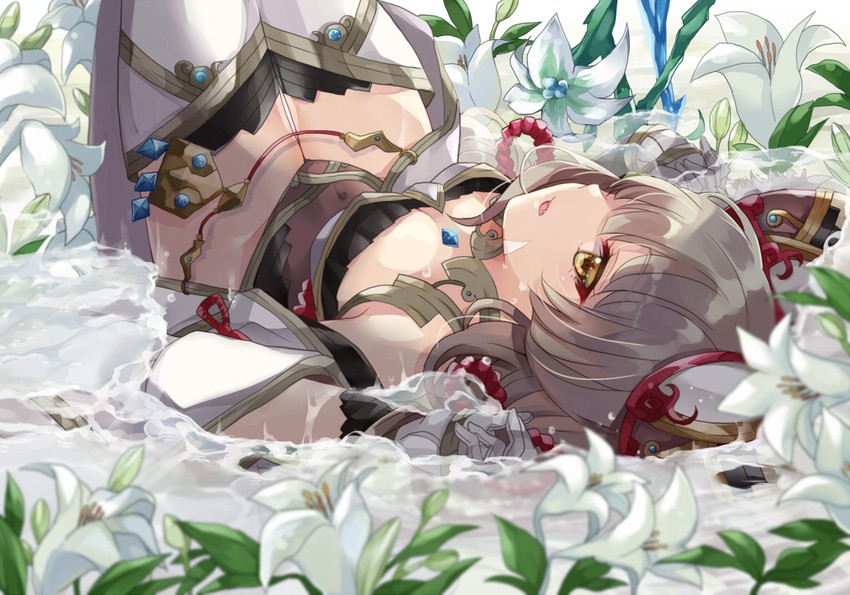 nia (xenoblade chronicles and 1 more) drawn by konoha2014