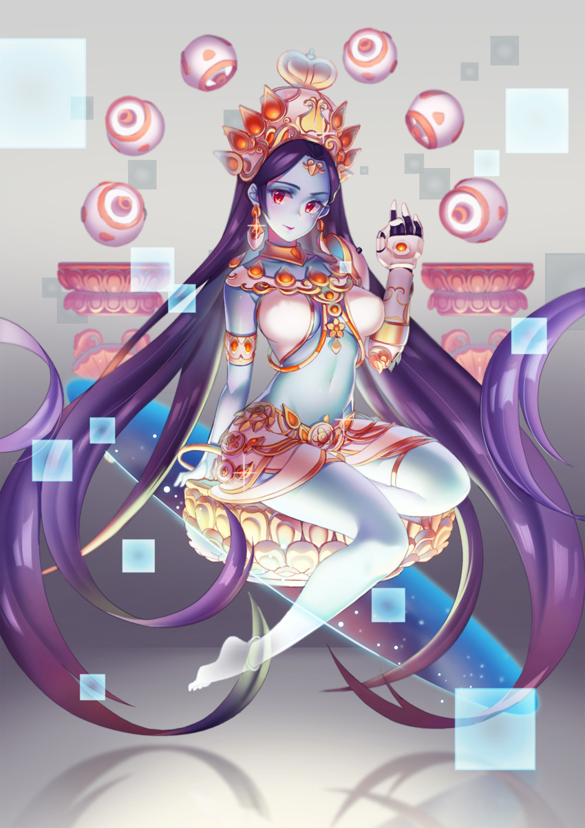 symmetra and goddess symmetra (overwatch and 1 more) drawn by fiodo
