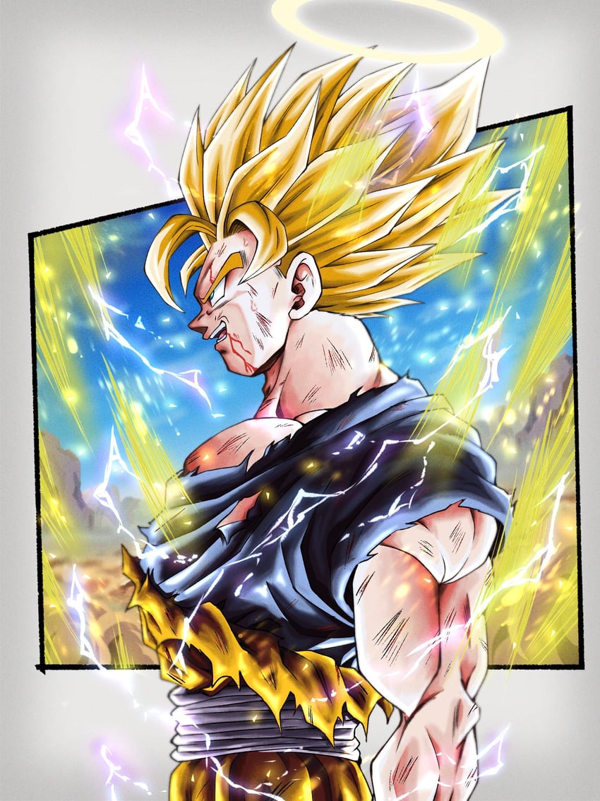 son goku (dragon ball and 1 more) drawn by hiro_(udkod1ezlyi2flo)