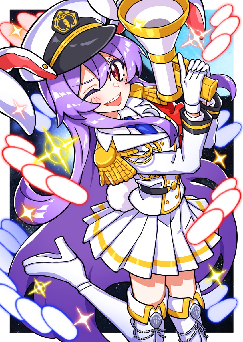 reisen udongein inaba (touhou and 1 more) drawn by fuji_tarawi