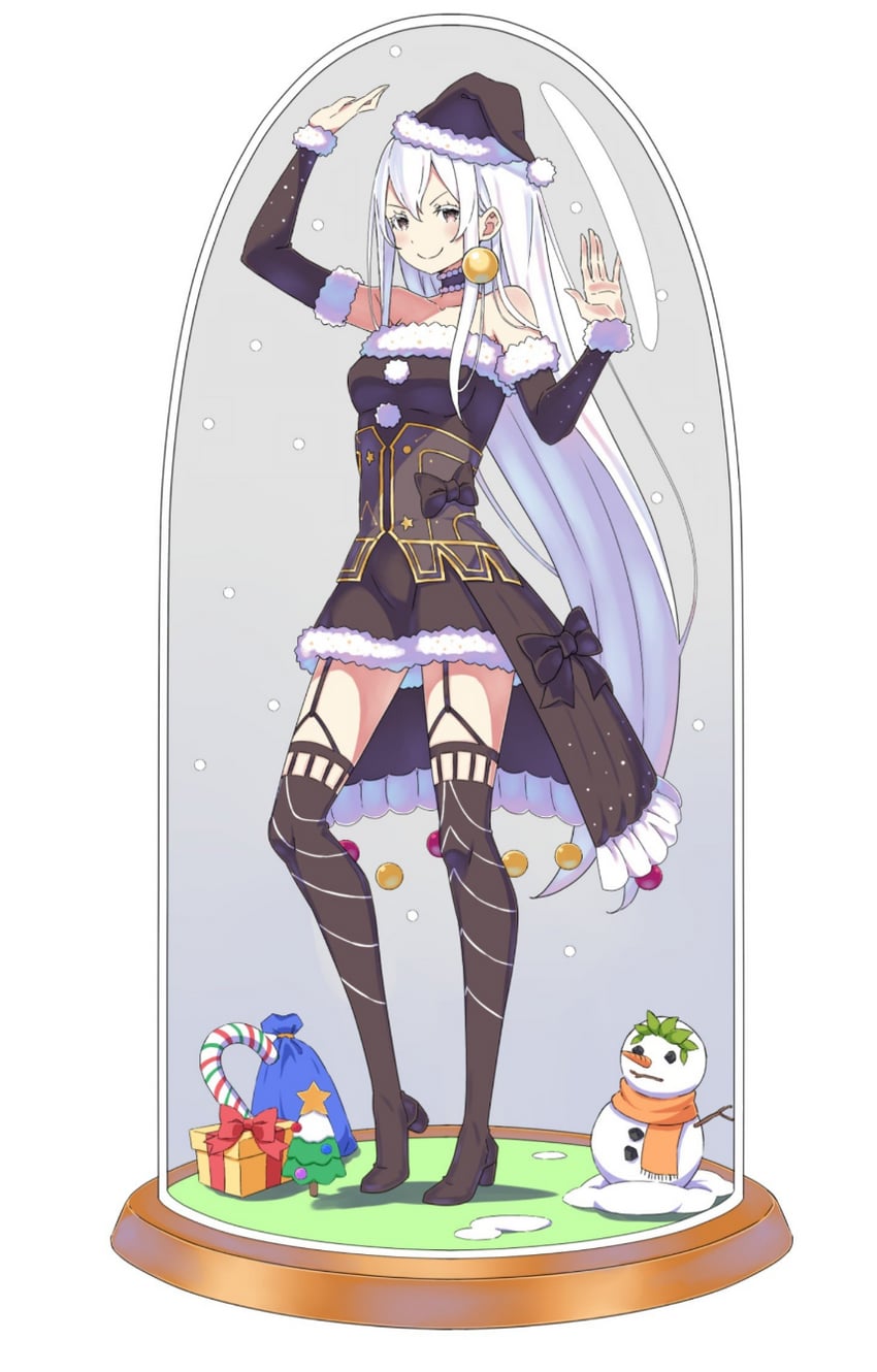 echidna (re:zero kara hajimeru isekai seikatsu and 1 more) drawn by koushin_ryo