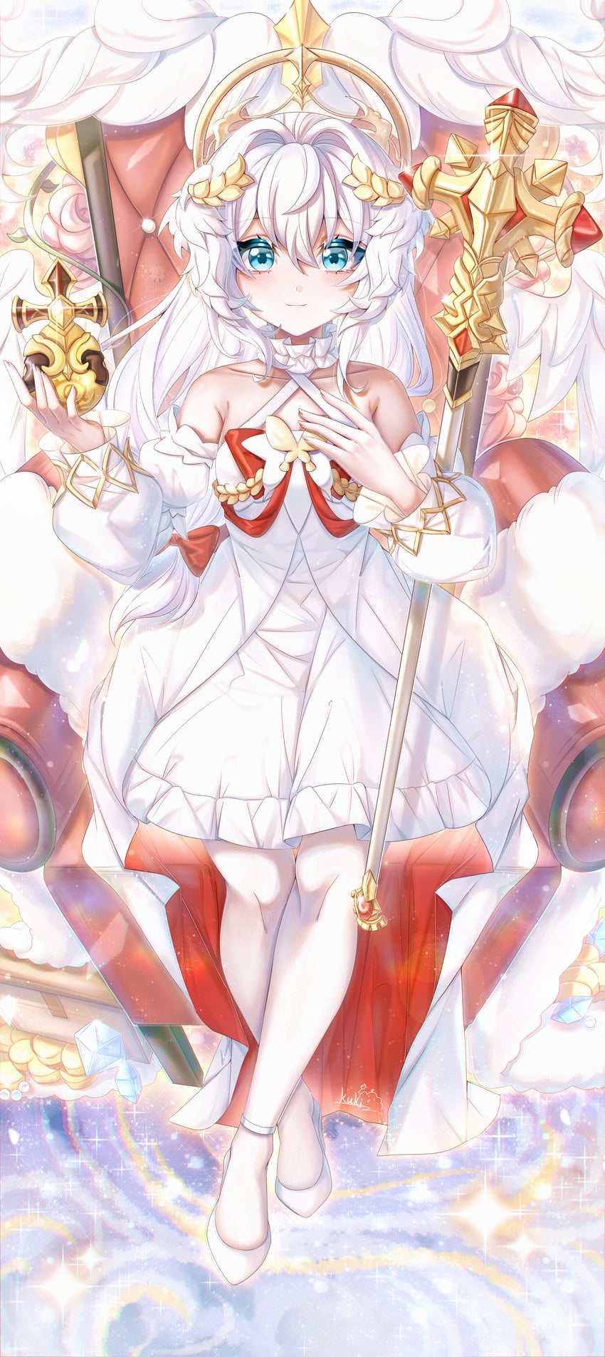 theresa apocalypse (honkai and 1 more) drawn by cutescookie