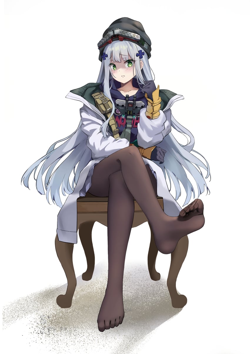 hk416 and clukay (girls' frontline and 1 more) drawn by sweetalpha