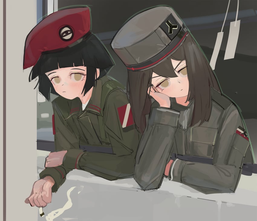 fulgora and heidi (original and 1 more) drawn by polilla