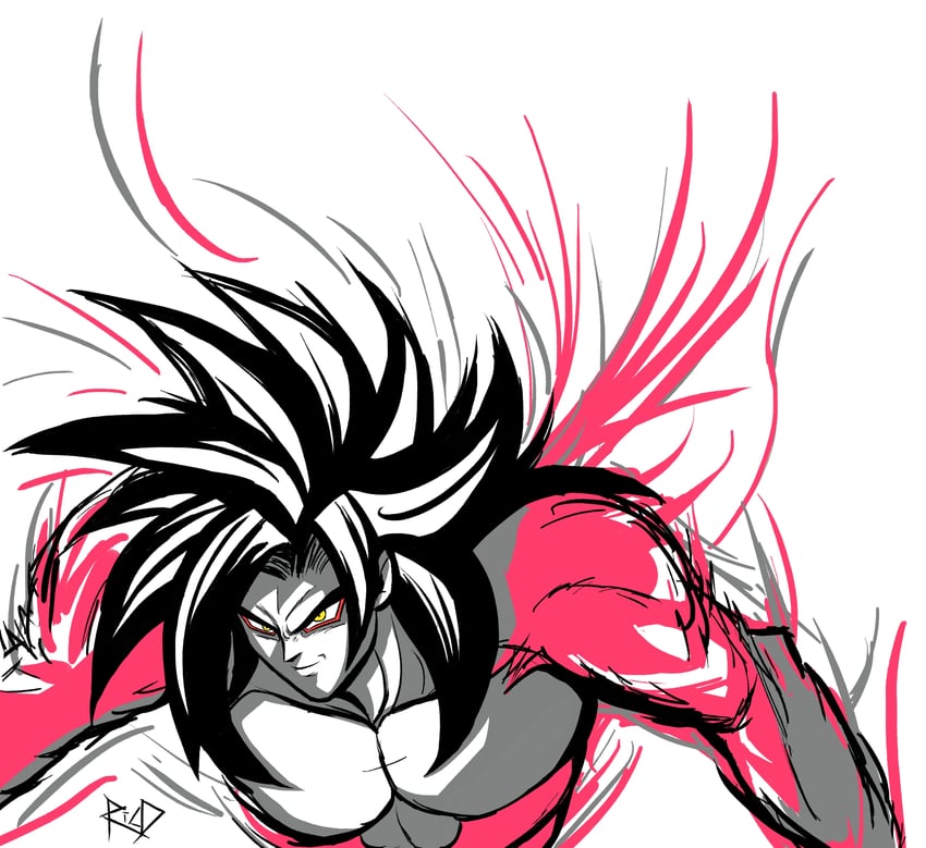 son goku (dragon ball and 1 more) drawn by ricd