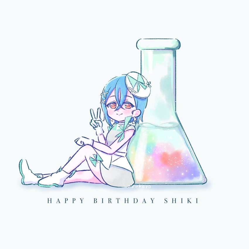 wakana shiki (love live! and 1 more) drawn by abukero