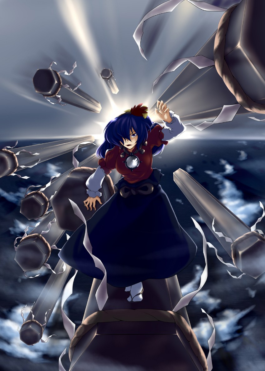 yasaka kanako (touhou) drawn by akudato
