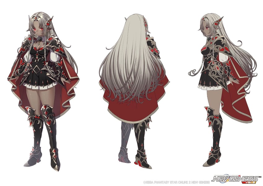 phantasy star and 2 more drawn by kamui_natsuki