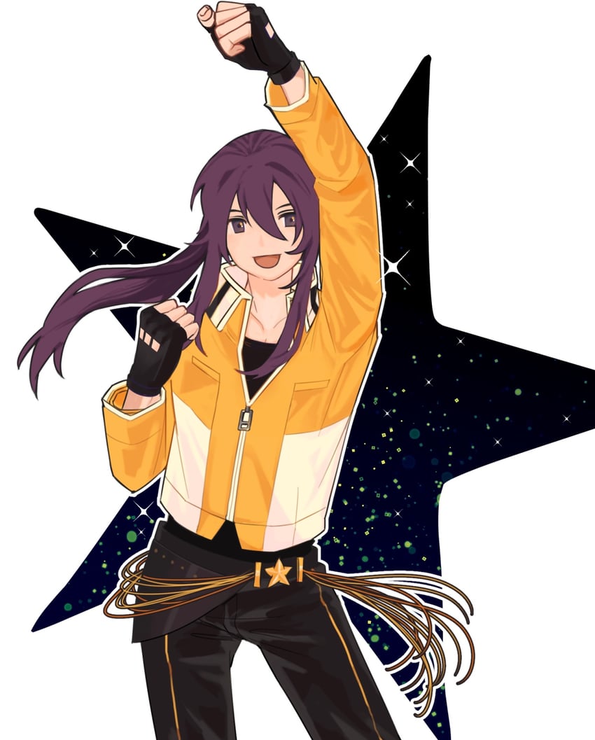 kanzaki souma and sengoku shinobu (ensemble stars!) drawn by dekopoko