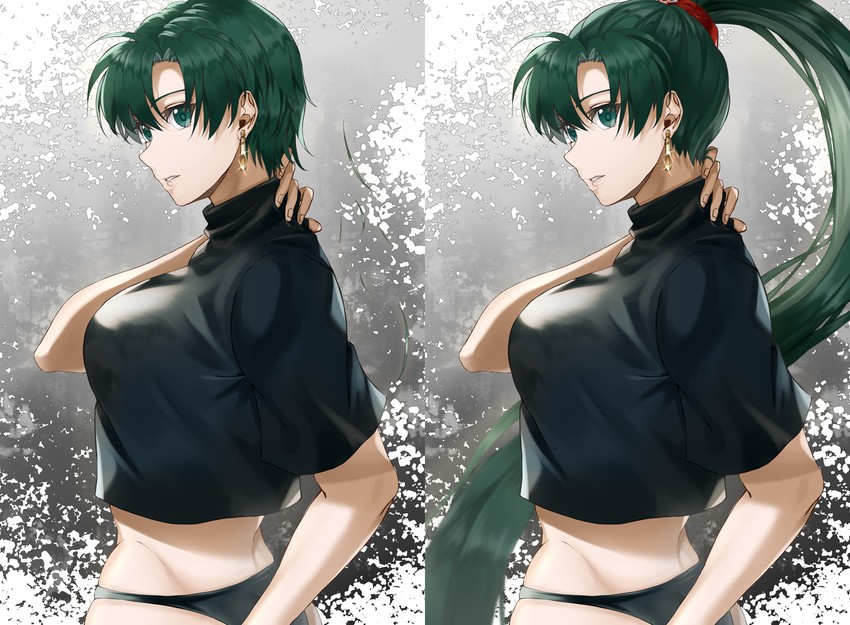 lyn (fire emblem and 1 more) drawn by delsaber