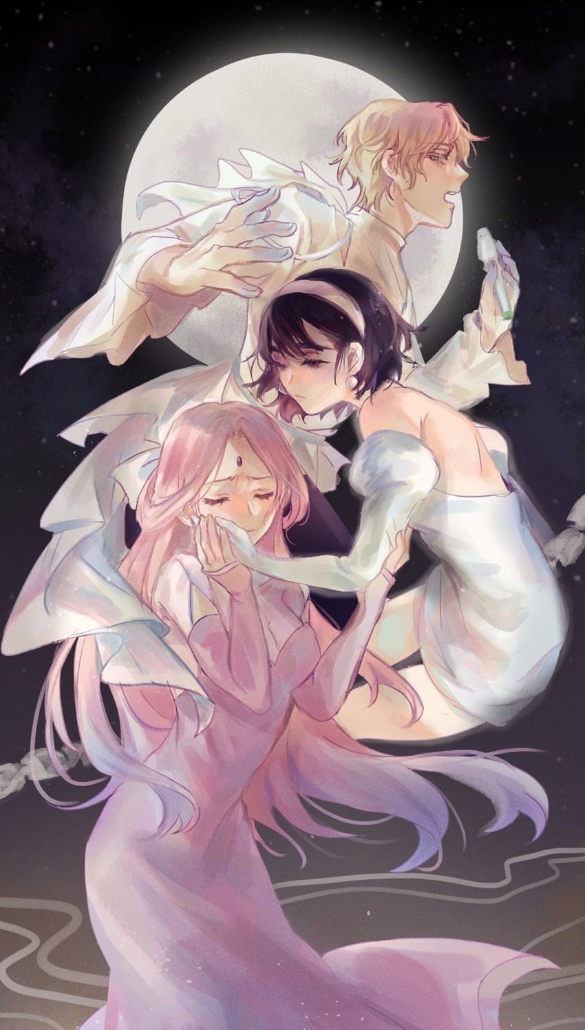 sua, mizi, and luka (alien stage) drawn by chimfucius