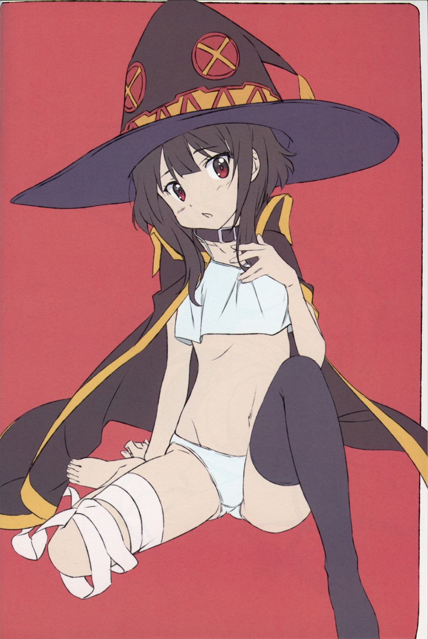 megumin (kono subarashii sekai ni shukufuku wo!) drawn by yamamoto_shuuhei