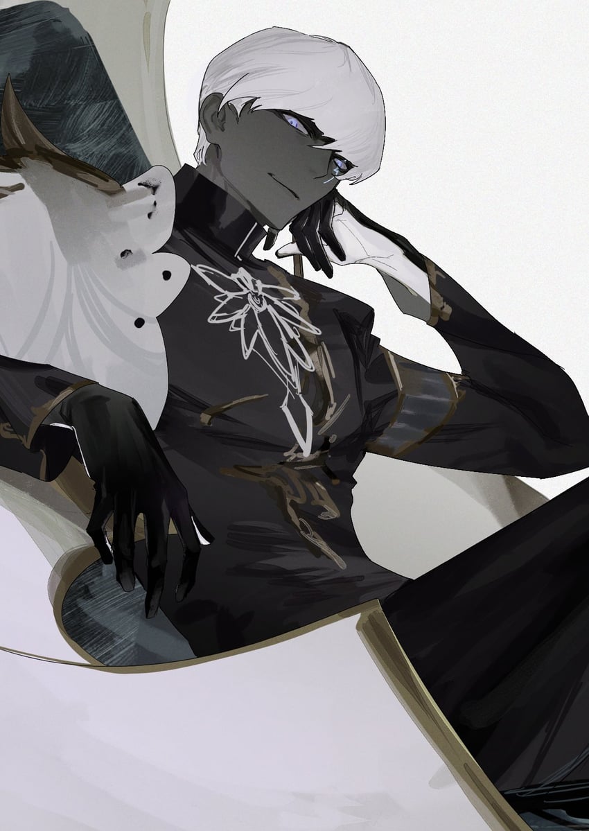 indra (fate and 1 more) drawn by wo_do