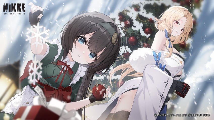 ludmilla and mica (goddess of victory: nikke) drawn by chungu