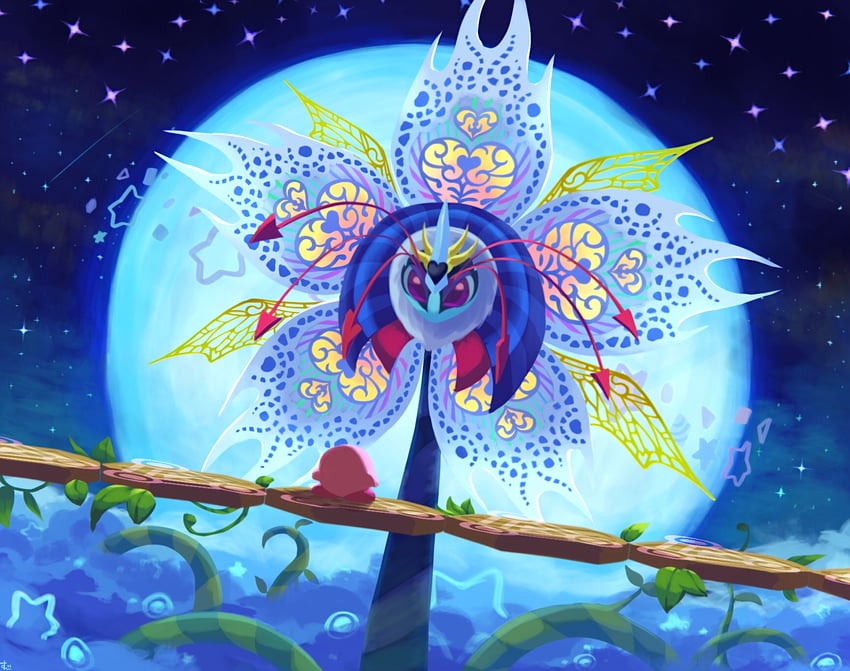 kirby, queen sectonia, and soul of sectonia (kirby and 1 more) drawn by suyasuyabi