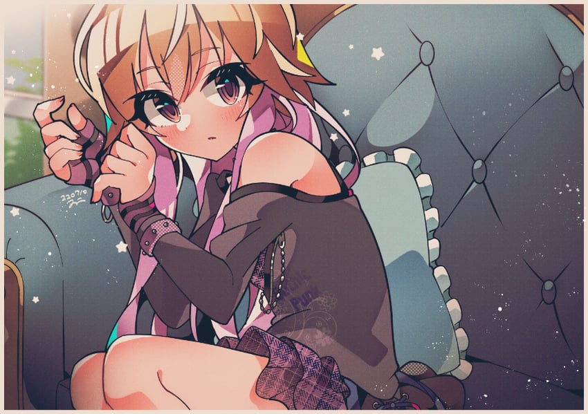 ninomiya asuka (idolmaster and 1 more) drawn by zy_jomi