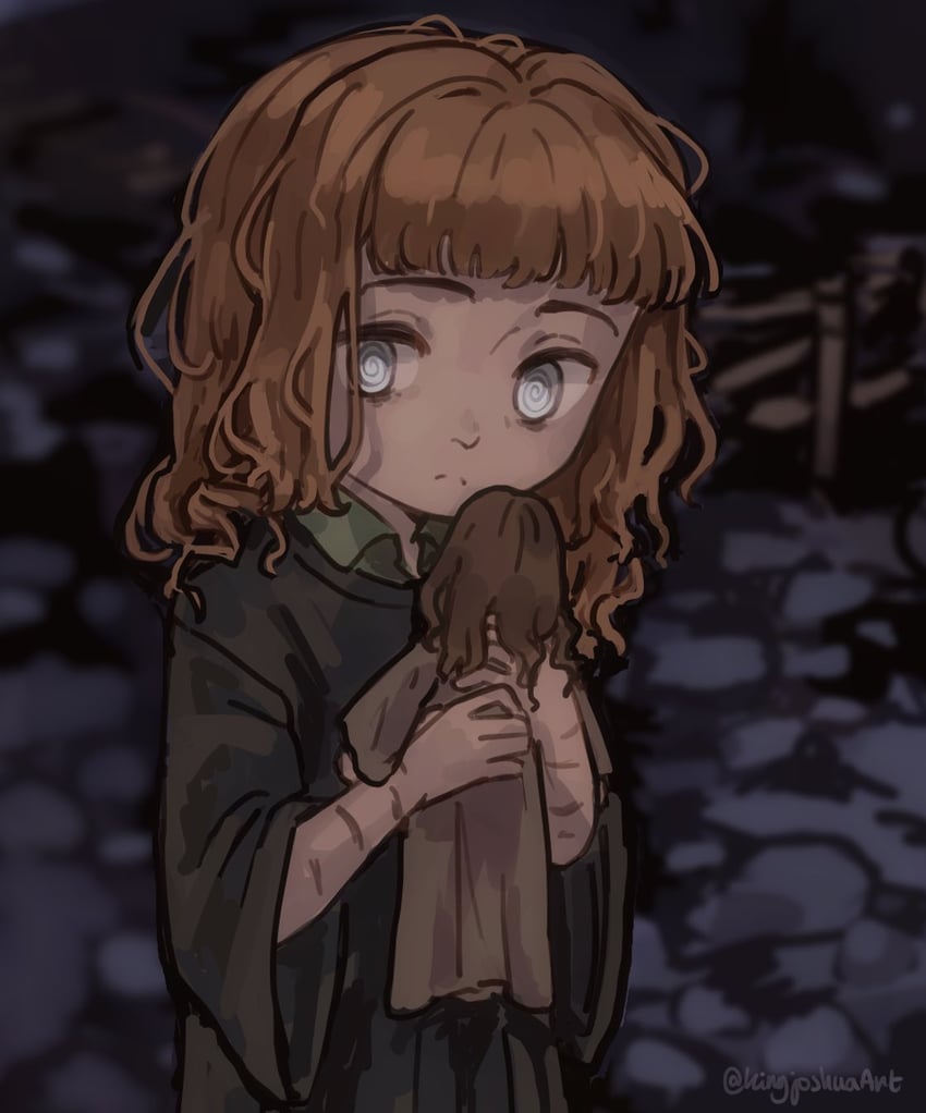 the girl (fear & hunger and 1 more) drawn by kingjoshua