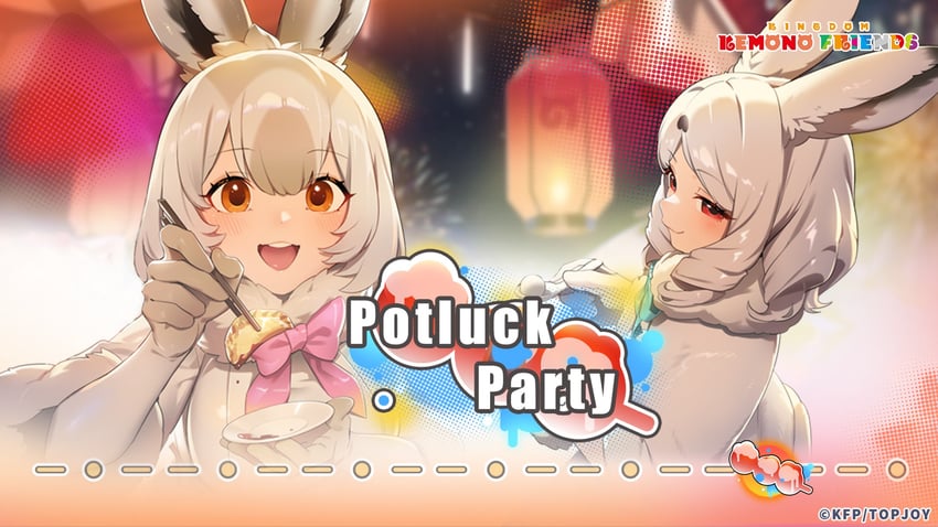 arctic hare and mountain hare (kemono friends and 1 more)