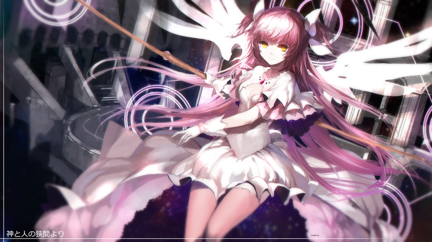 kaname madoka and ultimate madoka (mahou shoujo madoka magica) drawn by swd3e2