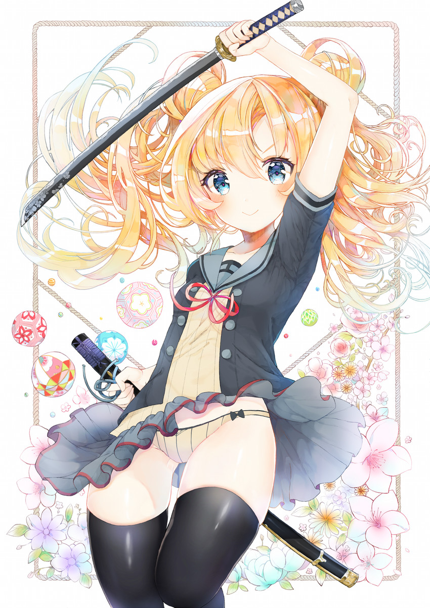 abukuma and abukuma kai ni (kantai collection) drawn by mao_ge