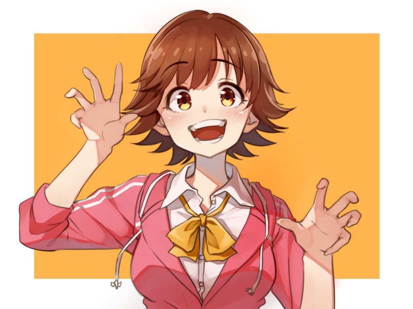 honda mio (idolmaster and 1 more) drawn by kakaobataa