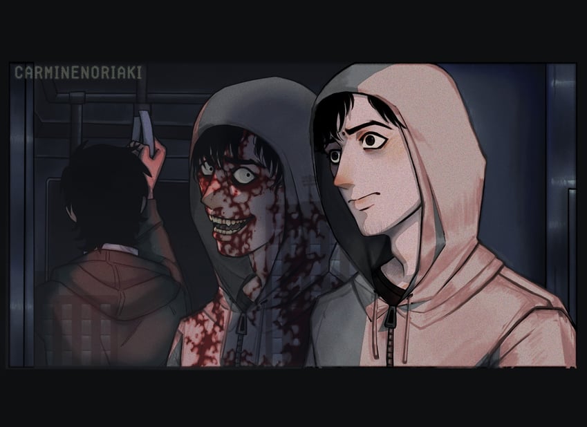 simon henriksson (perfect blue and 1 more) drawn by carminenoriaki