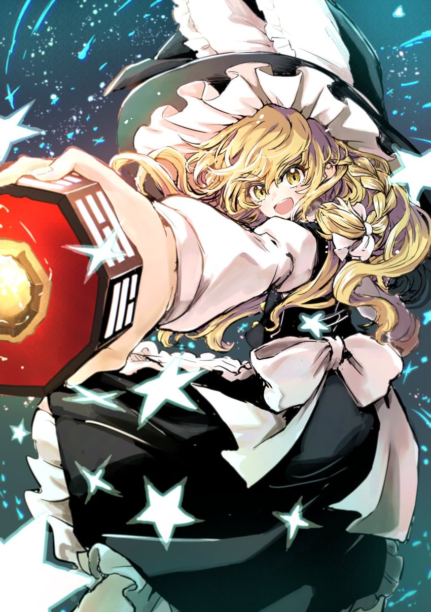 kirisame marisa (touhou and 1 more) drawn by mizumoto_tadashi