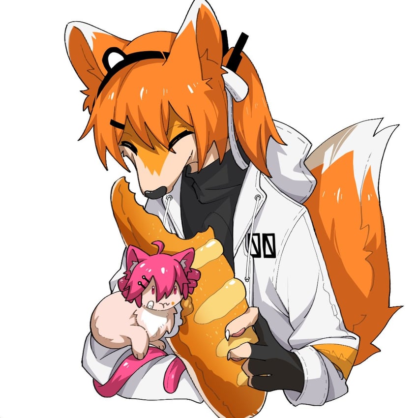 kasane teto and adachi rei (utau and 1 more) drawn by yi_xing_luren