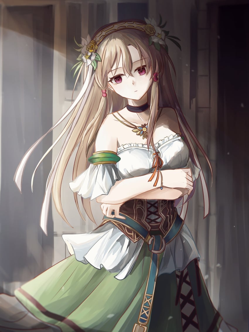 eris floraria (aiyoku no eustia) drawn by boombi