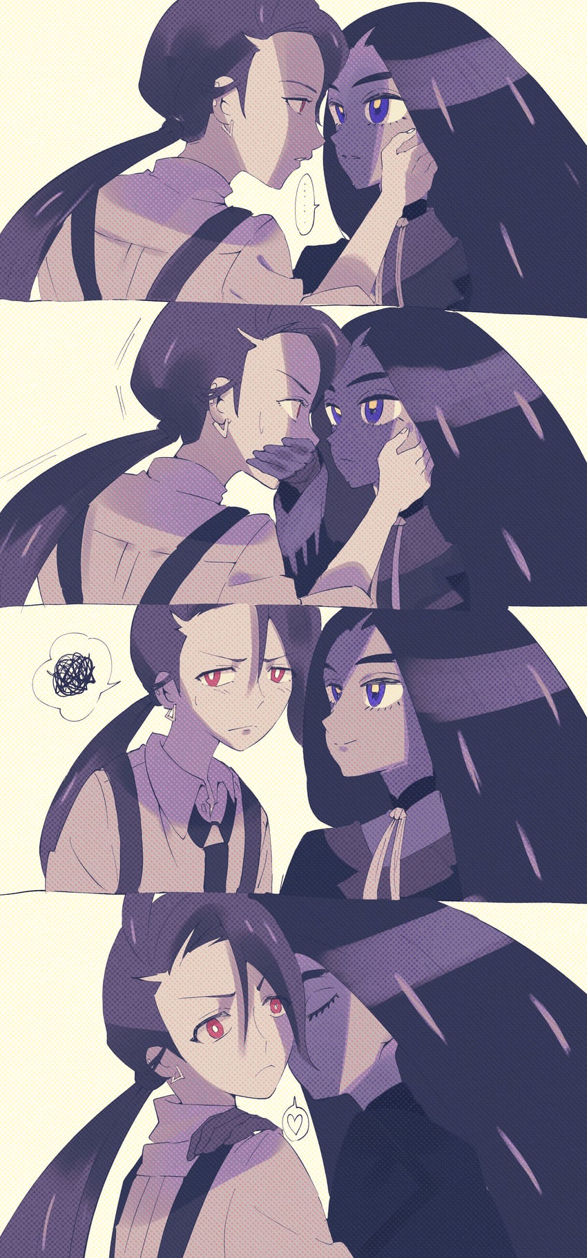 rika and geeta (pokemon and 1 more) drawn by awapontasu