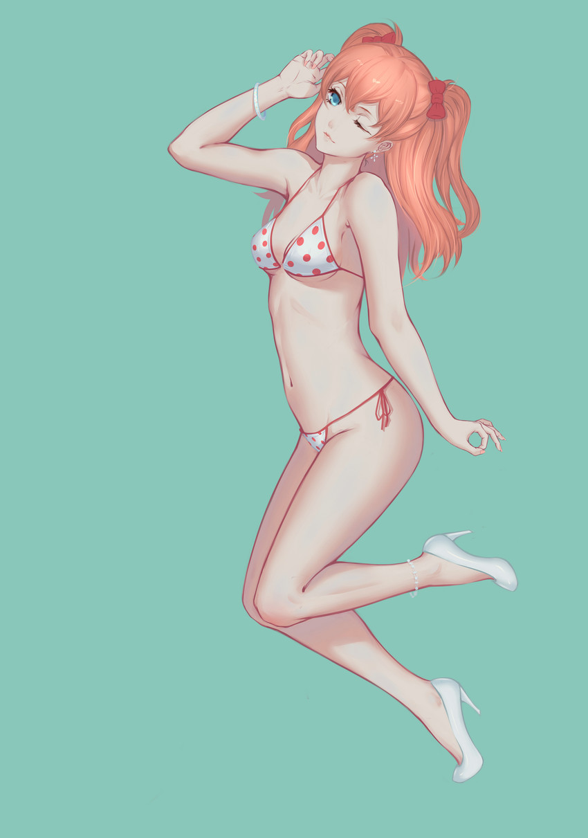 souryuu asuka langley (neon genesis evangelion) drawn by bachsnov